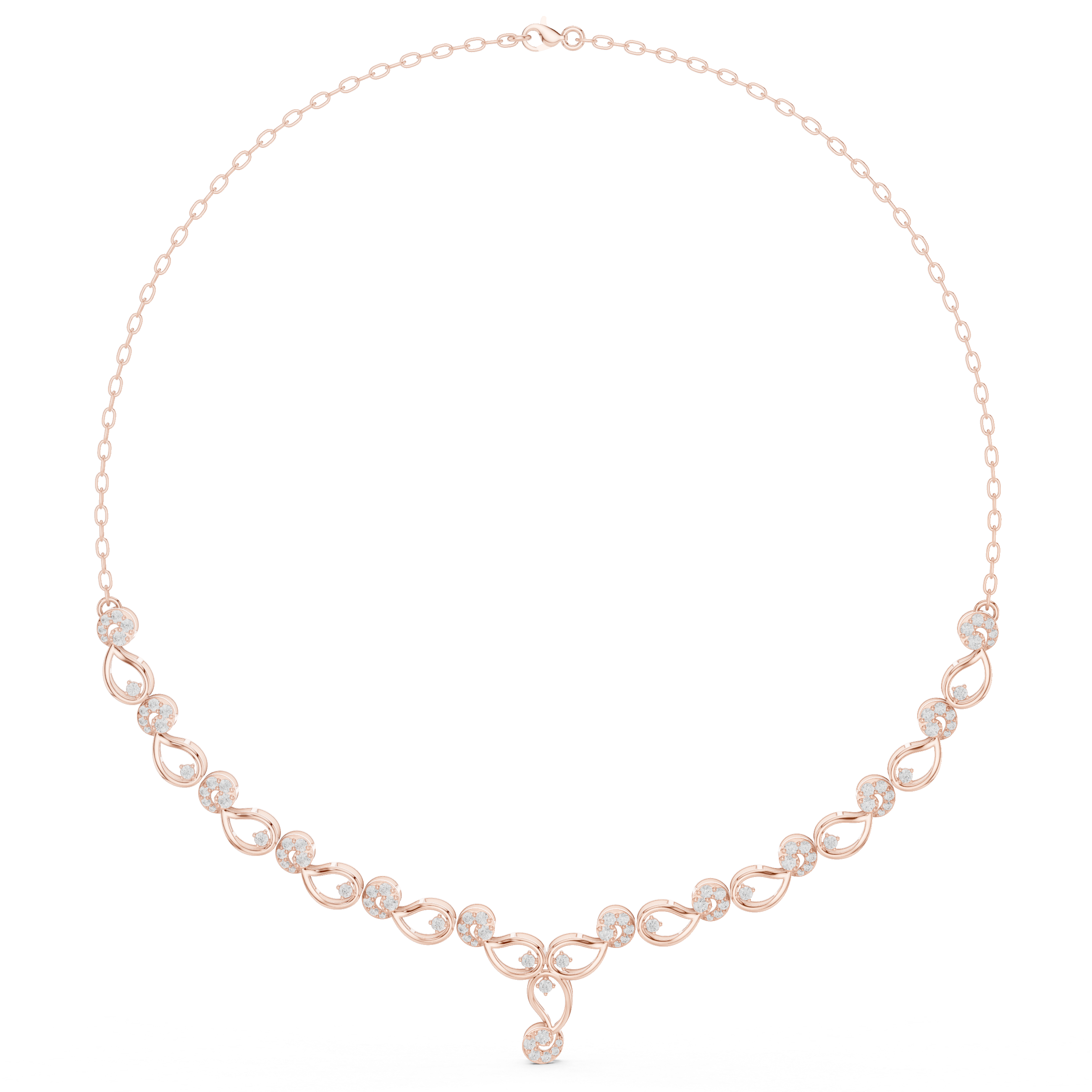 Trefoil Radiance Necklace