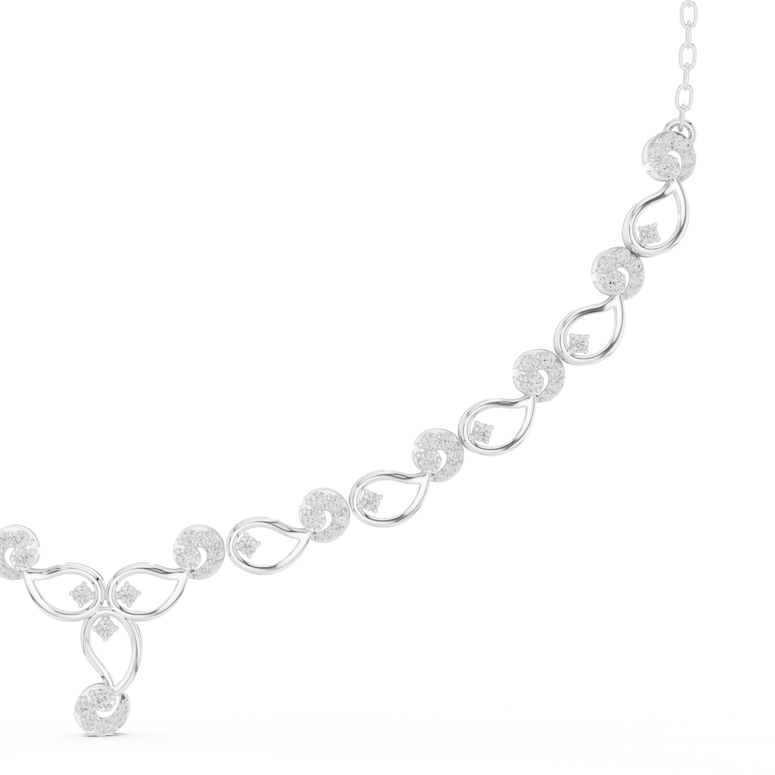 Trefoil Radiance Necklace