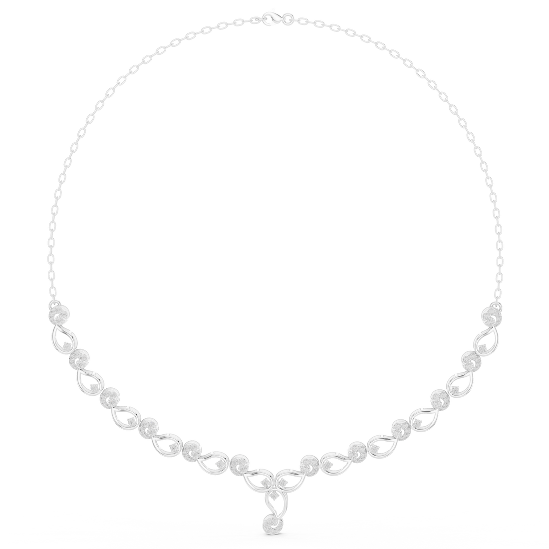 Trefoil Radiance Necklace