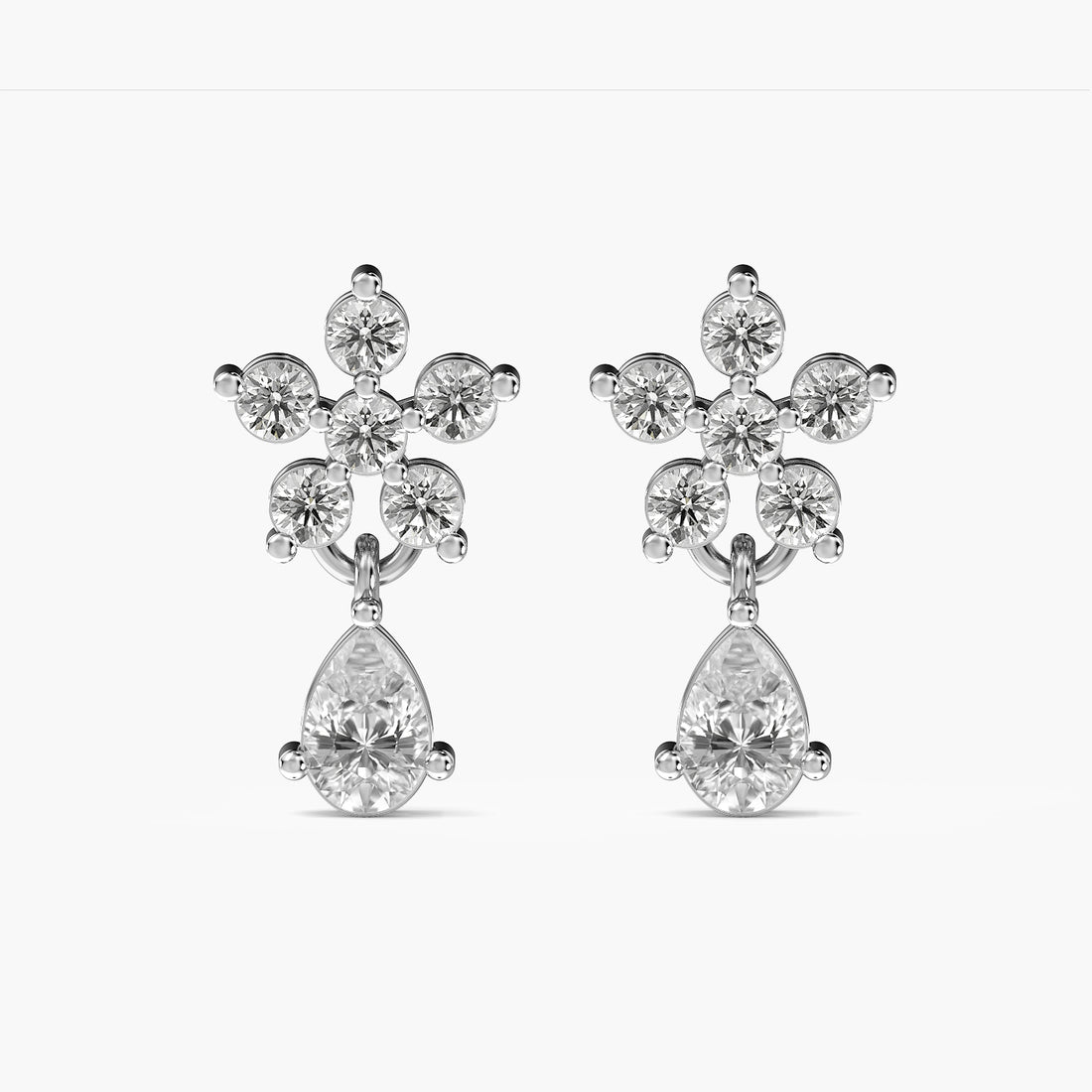 Elara Blossom Drop Earrings