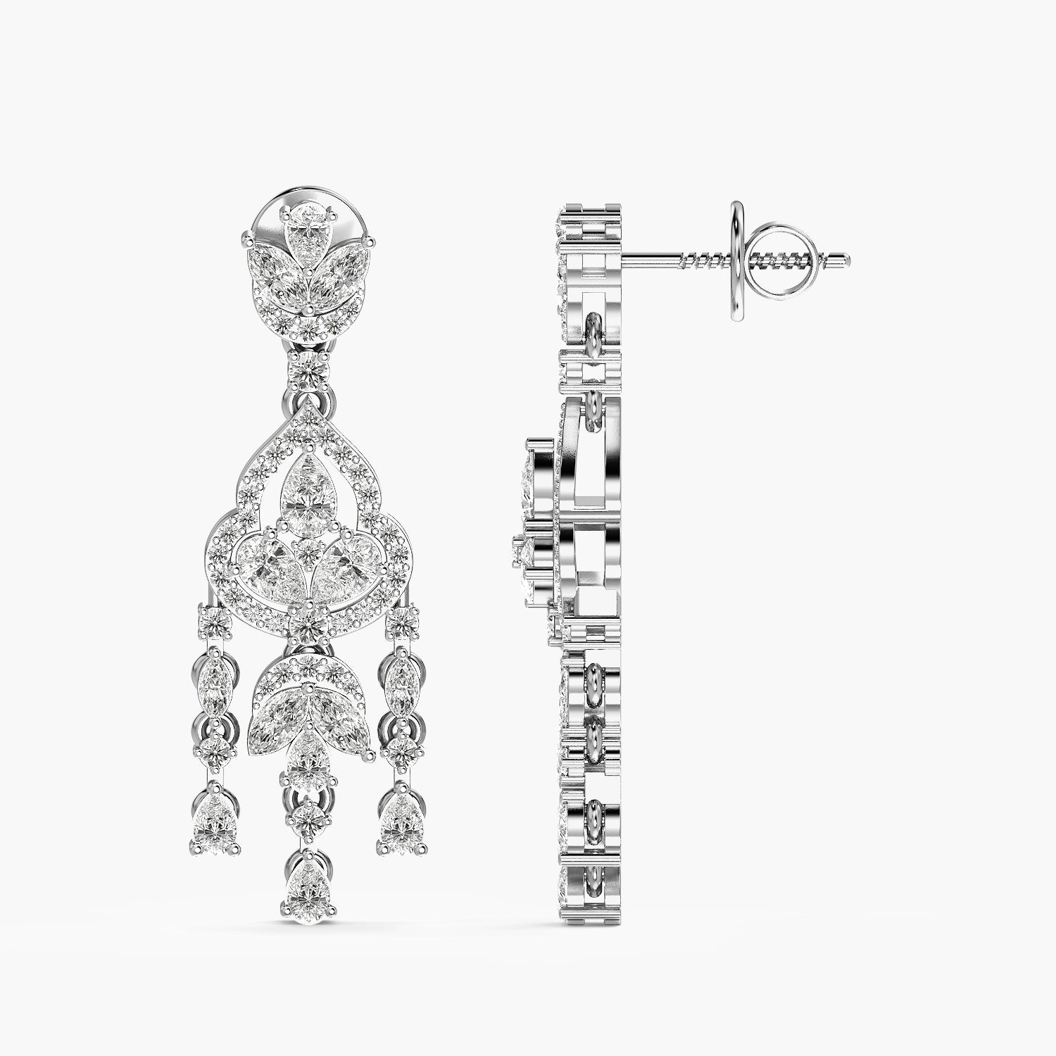 Aveline Royal Drop Earrings