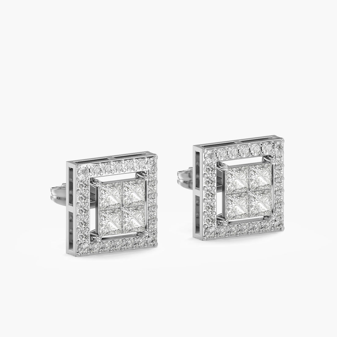 Veloria Princess Halo Earrings