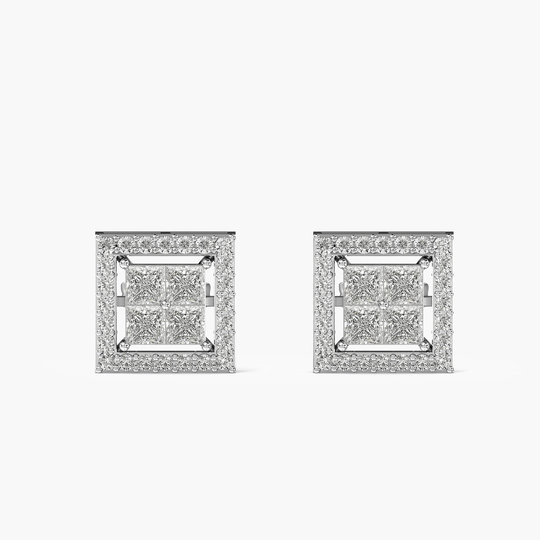 Veloria Princess Halo Earrings