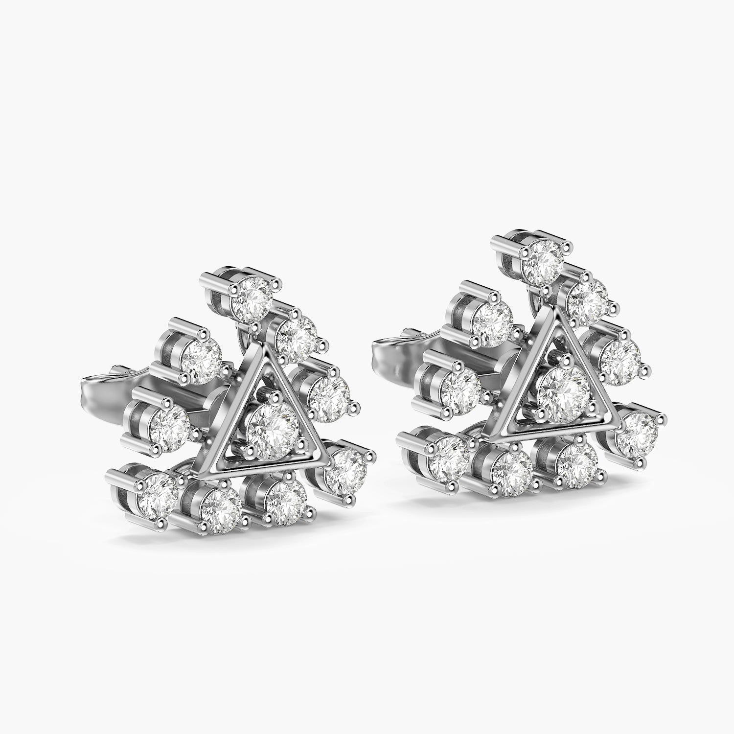 Trielle Diamond Studs