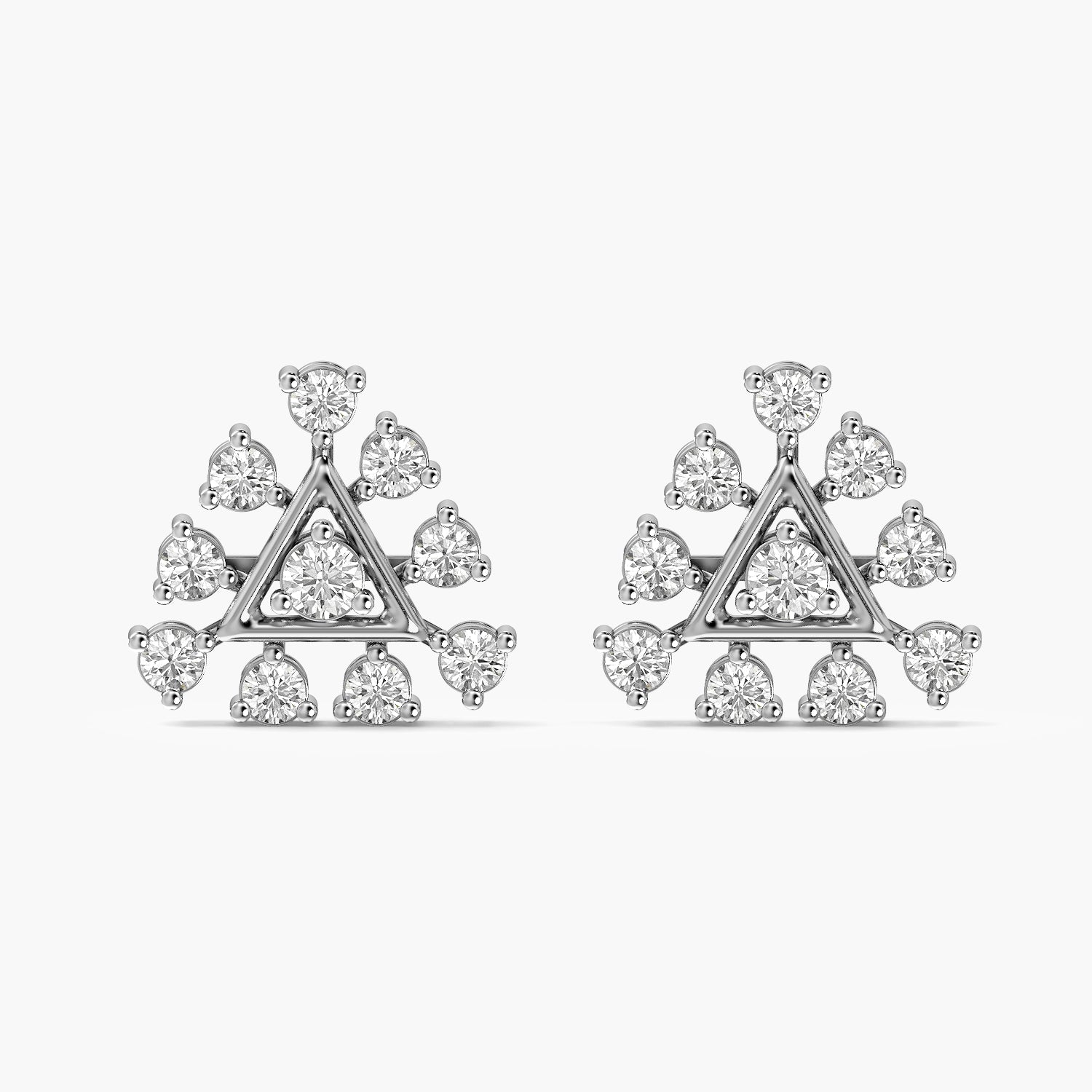 Trielle Diamond Studs