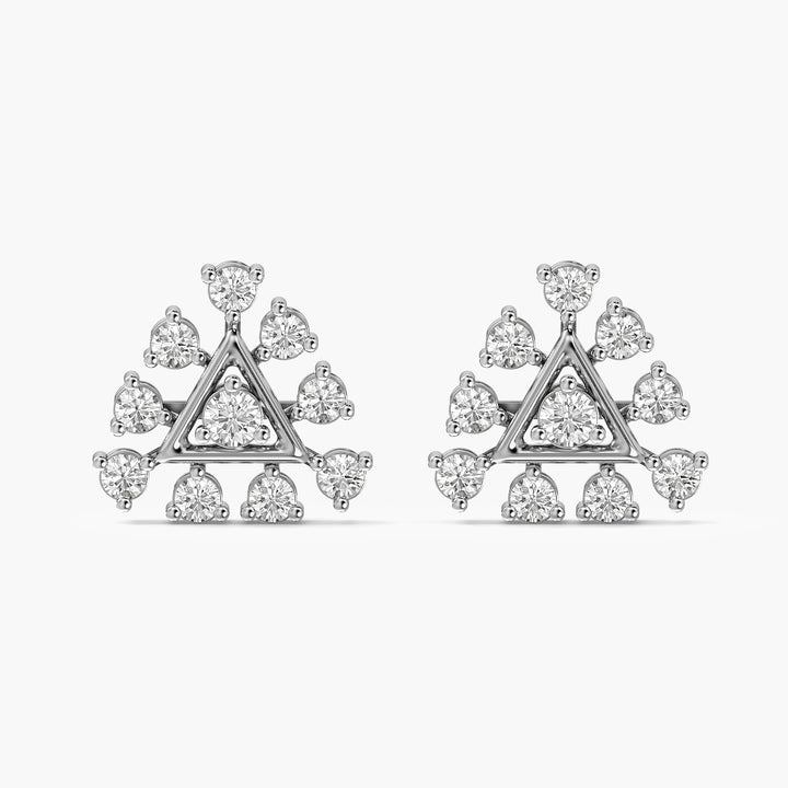 Trielle Diamond Studs