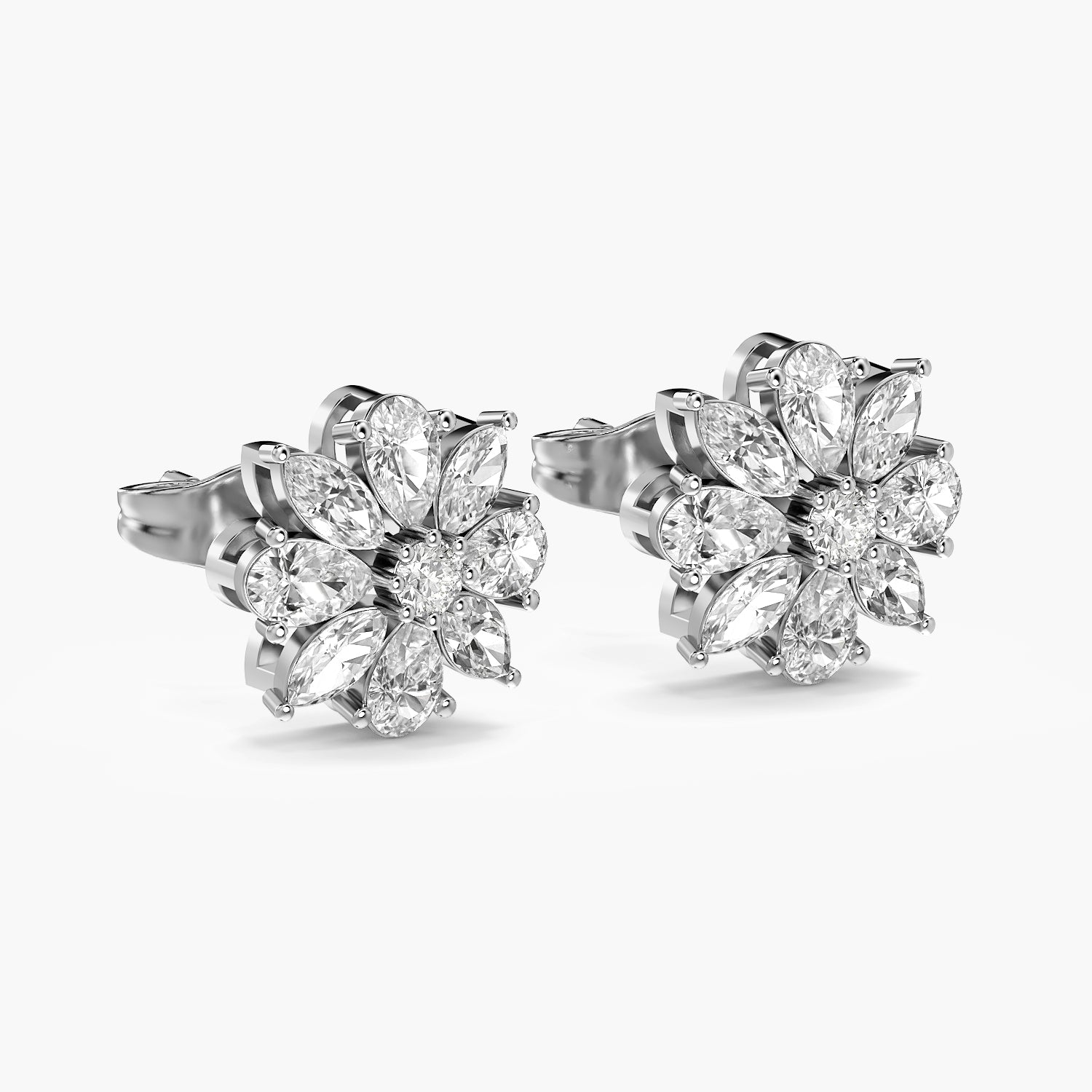 Seraphine Floral Cluster Studs