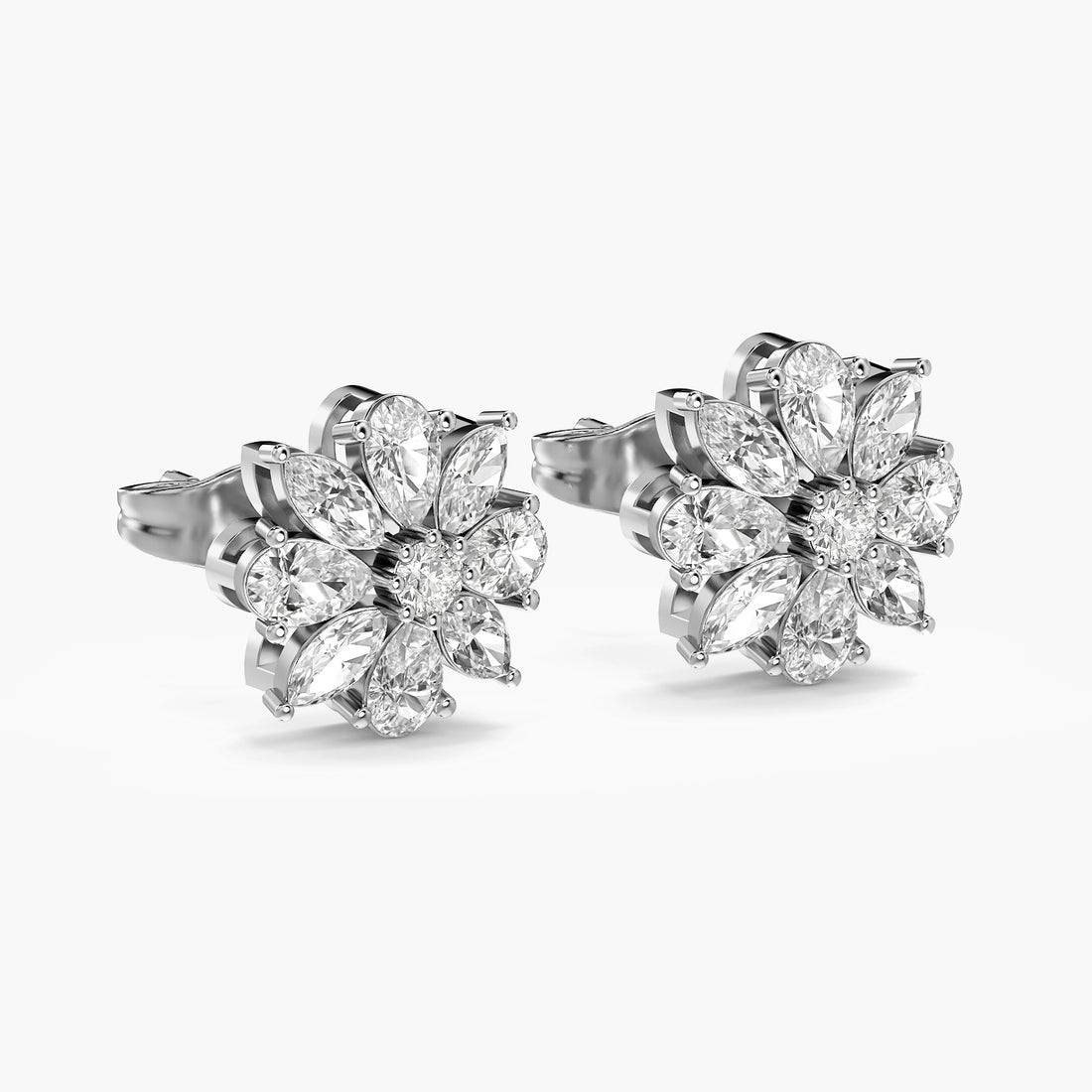 Seraphine Floral Cluster Studs