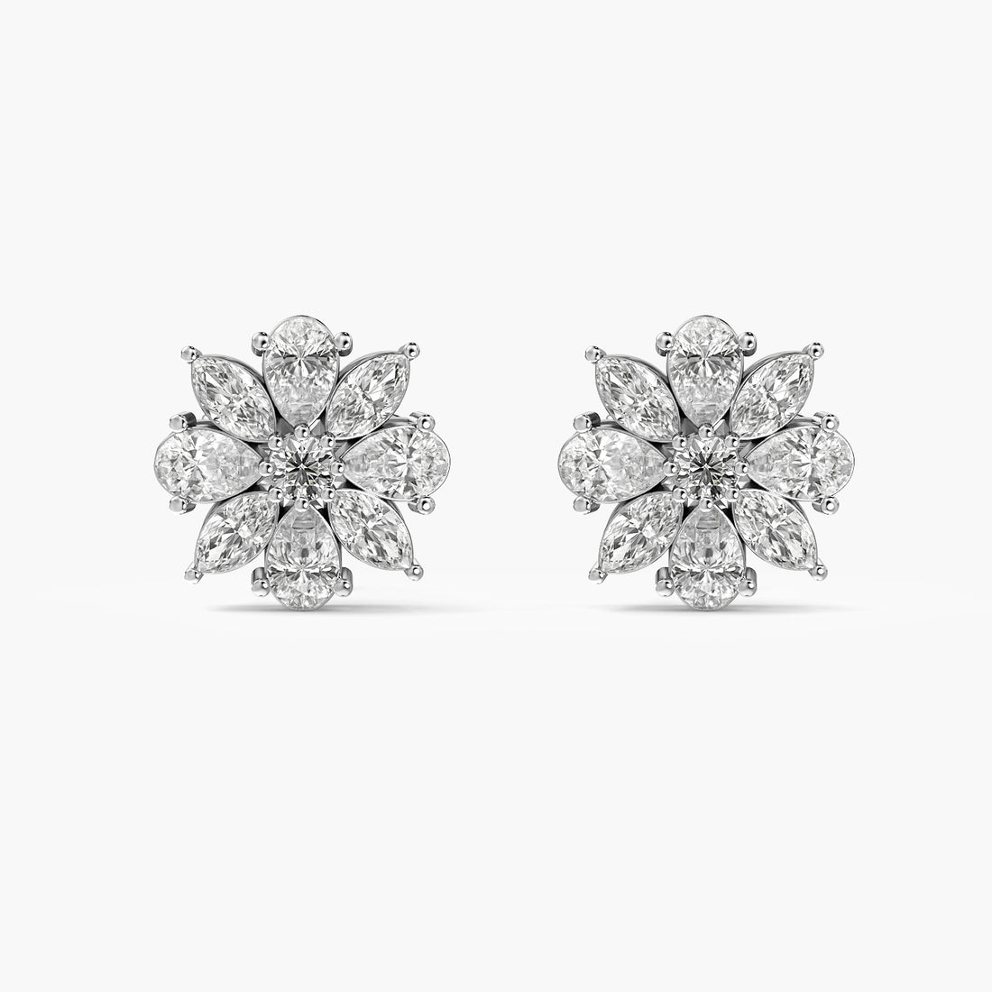 Seraphine Floral Cluster Studs