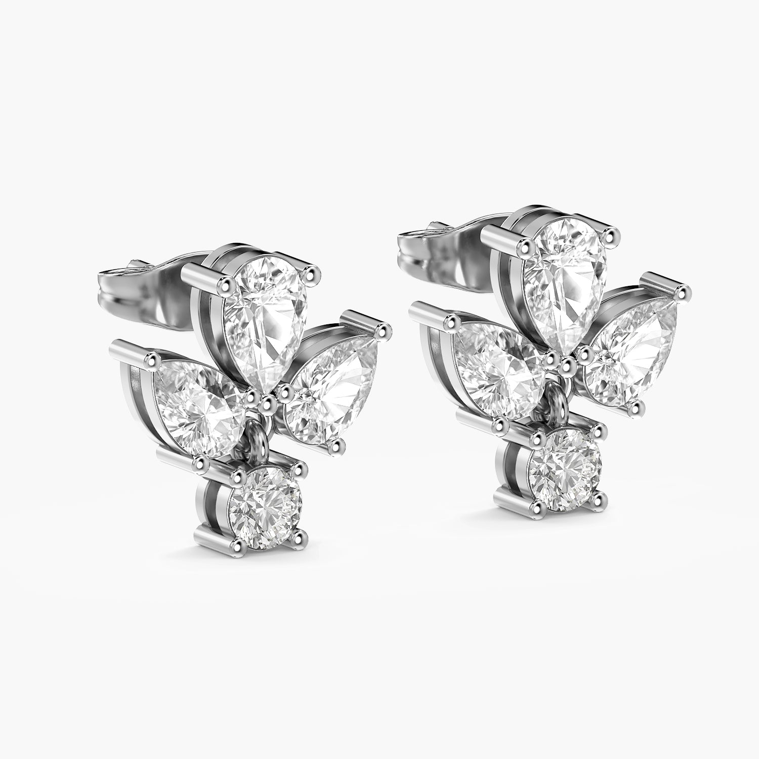 Elara Petal Drop Studs