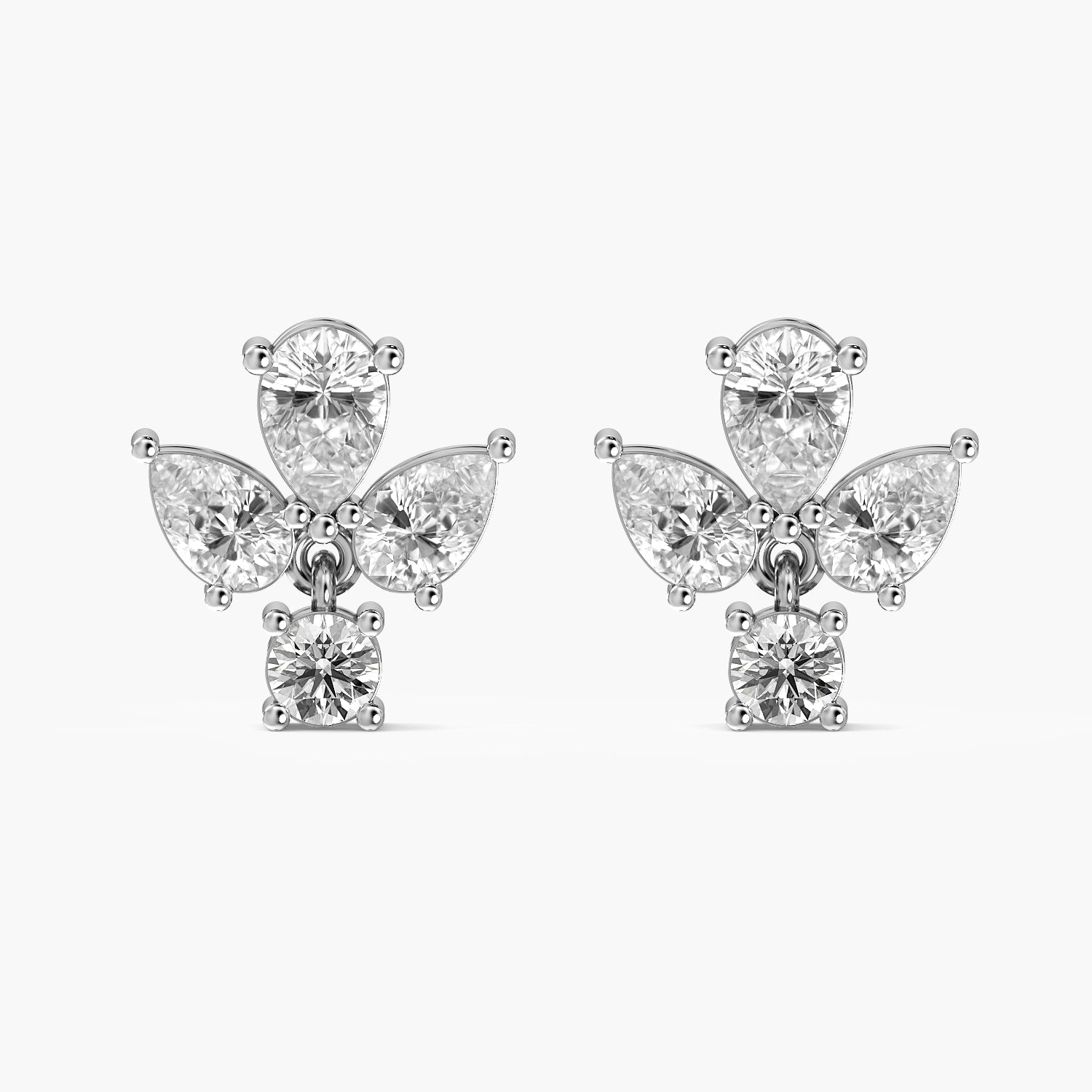 Elara Petal Drop Studs