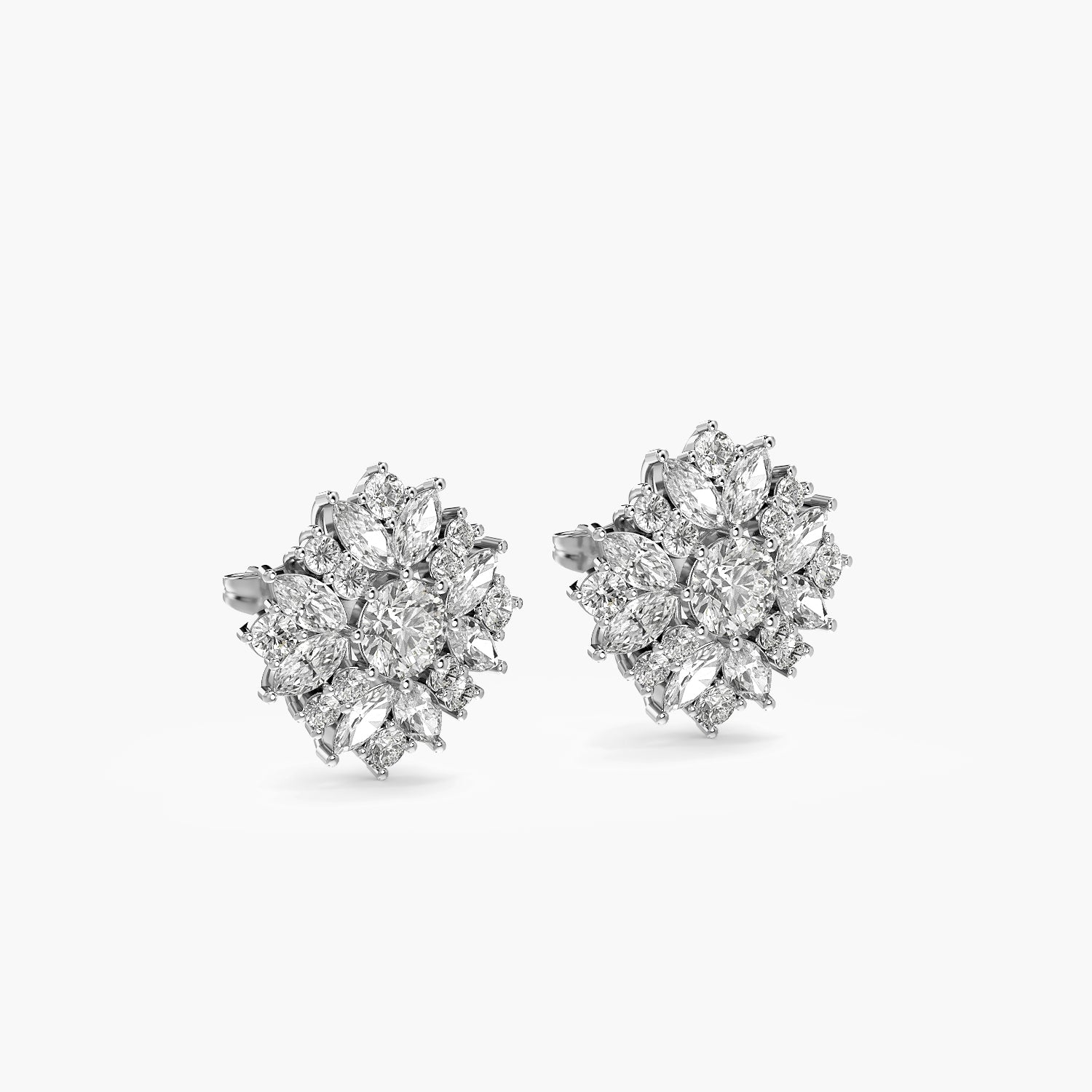Elara Floral Spark Studs