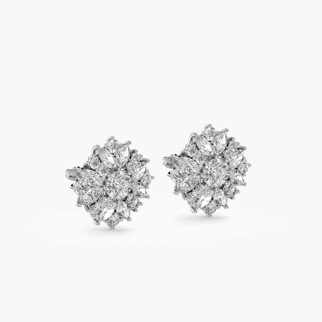 Elara Floral Spark Studs