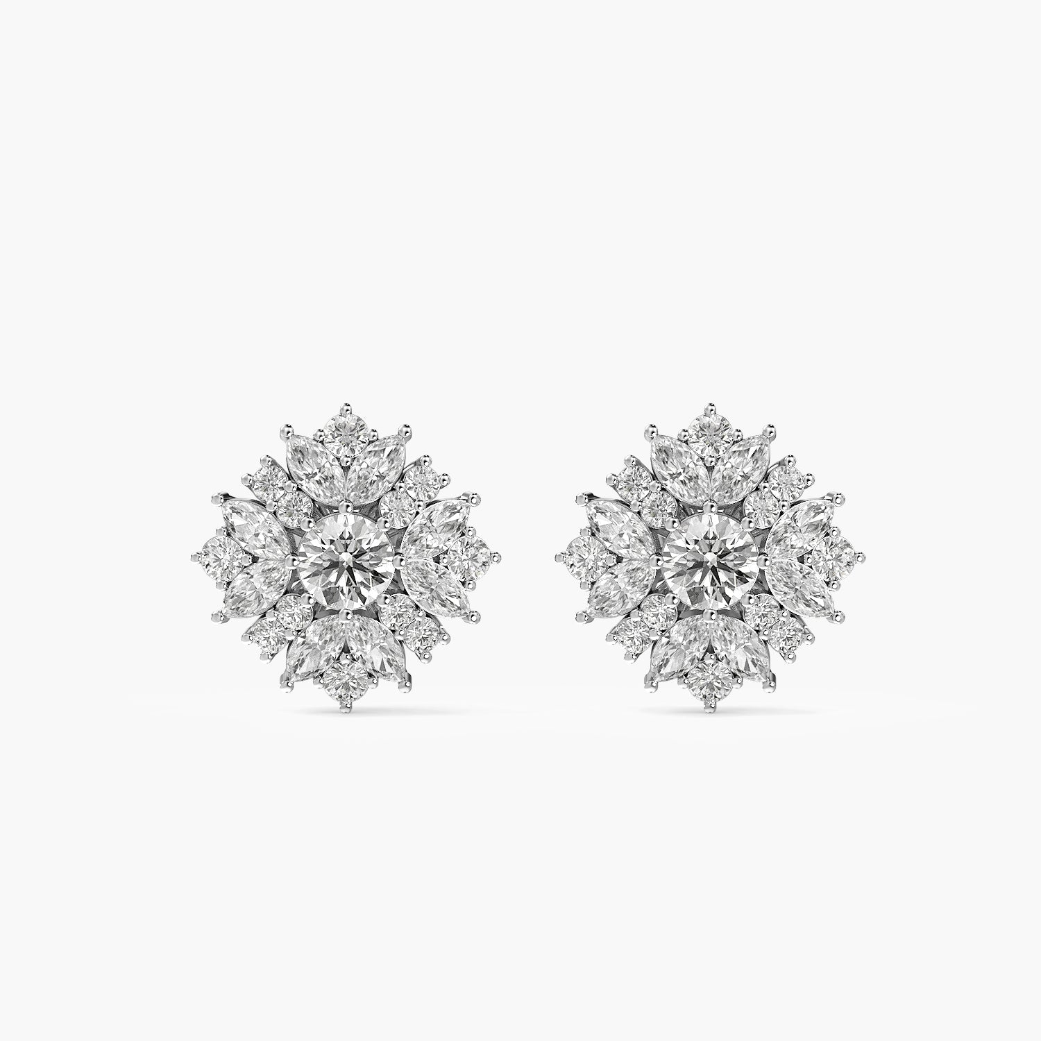 Elara Floral Spark Studs