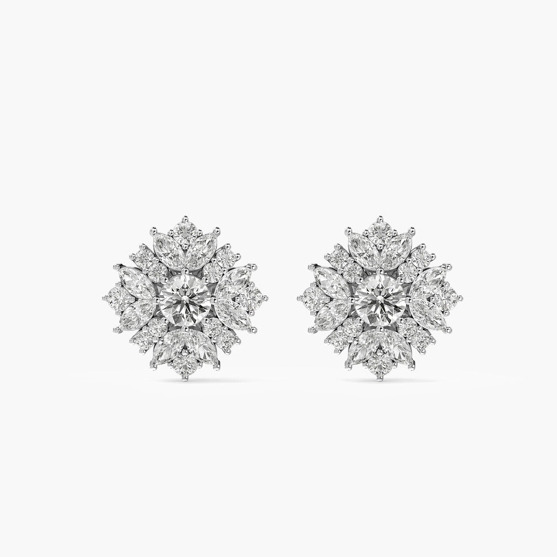 Elara Floral Spark Studs