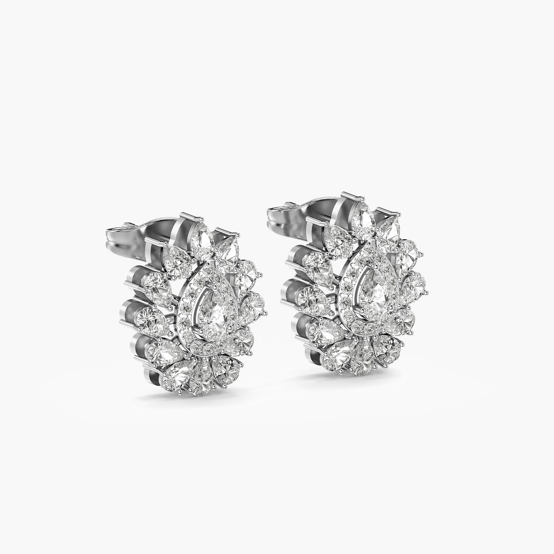 Elisse Diamond Bloom Studs