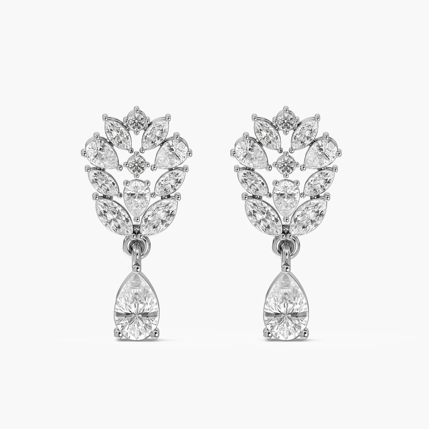 Liora Leaf Drop Earrings