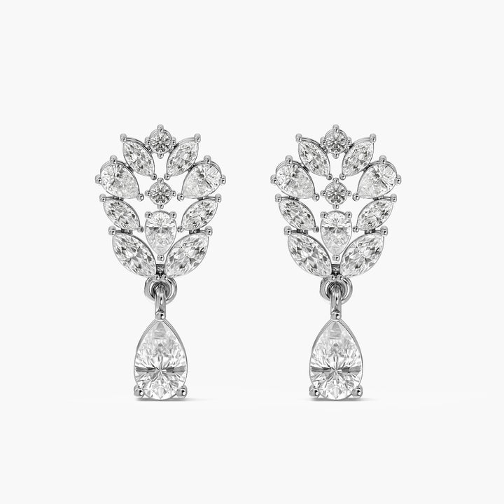 Liora Leaf Drop Earrings