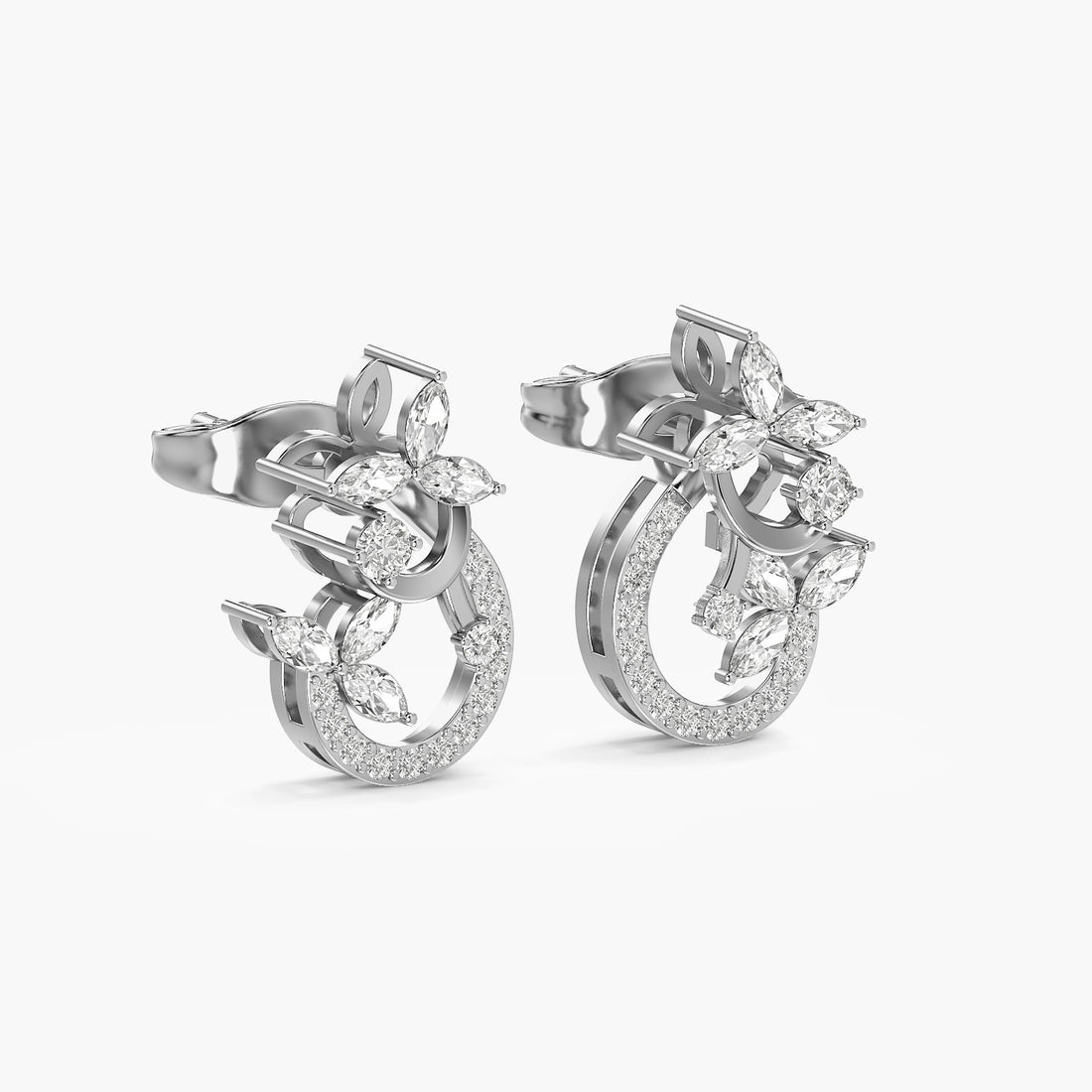 Elisse Paisley Bloom Earrings