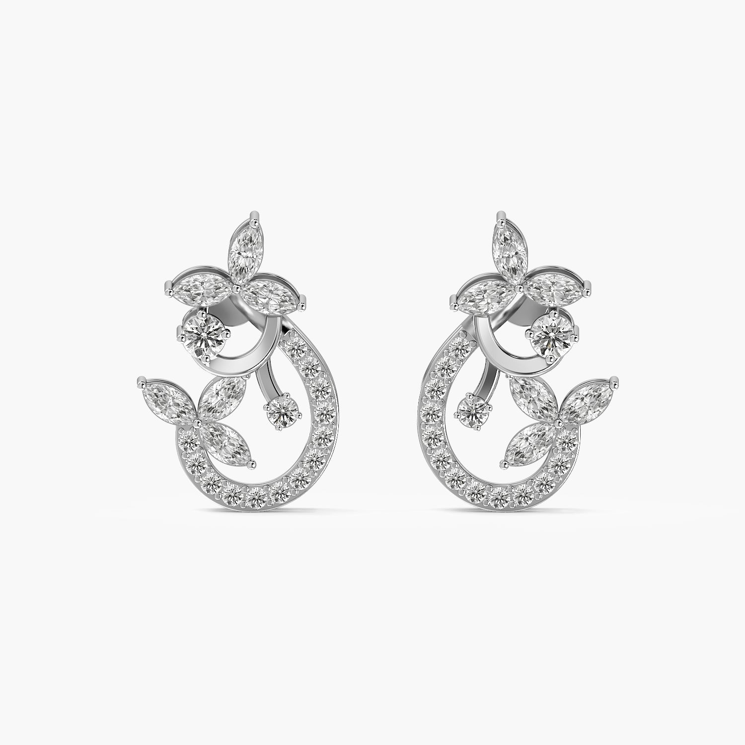 Elisse Paisley Bloom Earrings