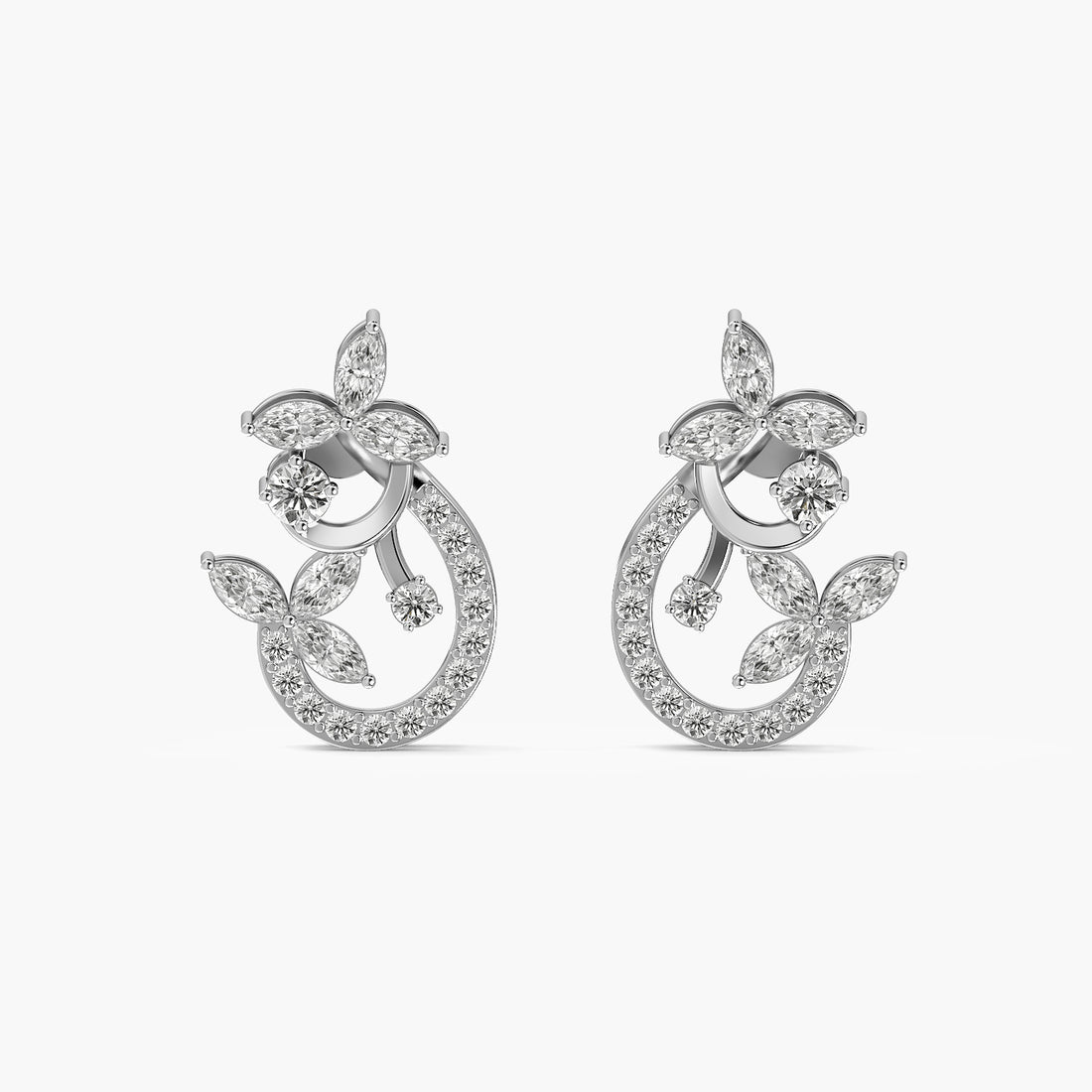 Elisse Paisley Bloom Earrings