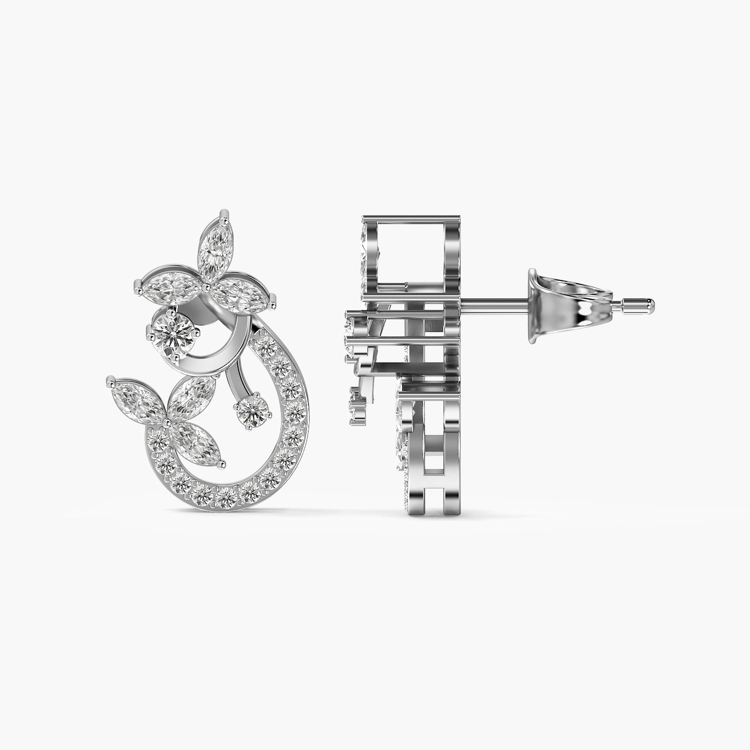 Elisse Paisley Bloom Earrings