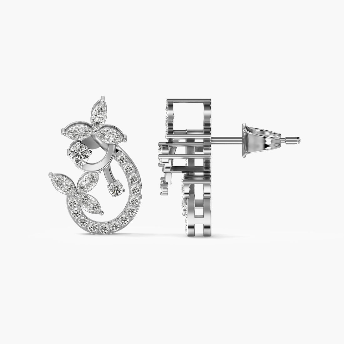 Elisse Paisley Bloom Earrings