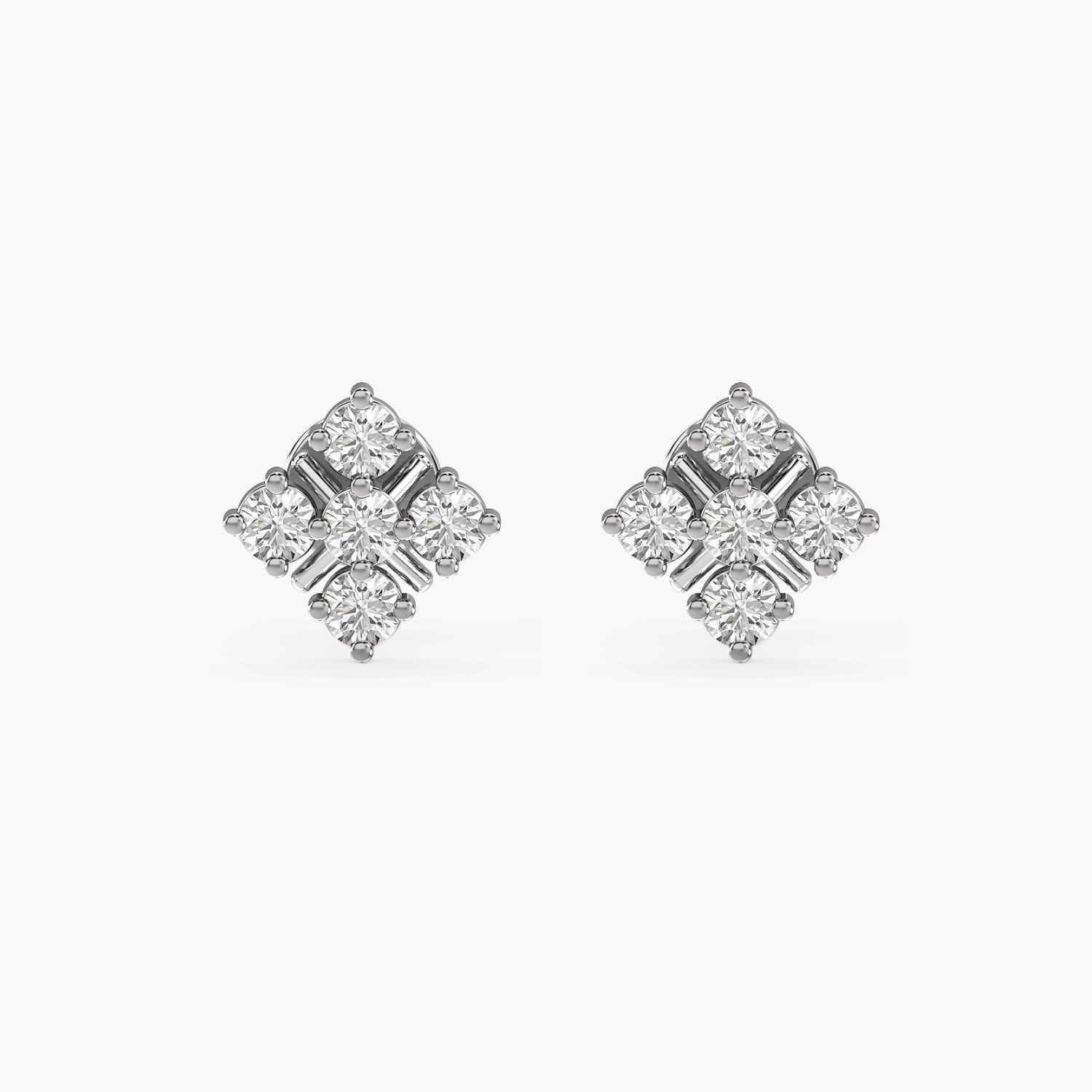 Diamond Mosaic Earrings - Moena