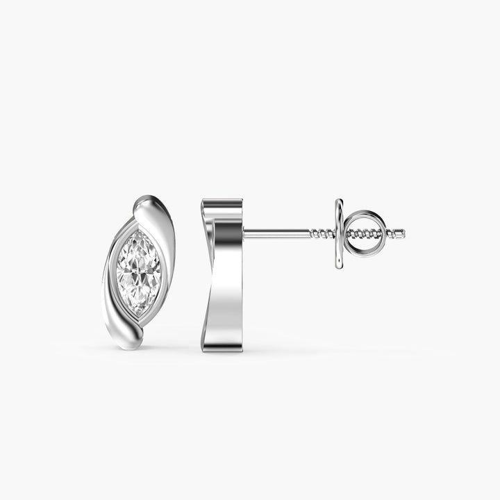 Glint Swirl Earrings - Moena