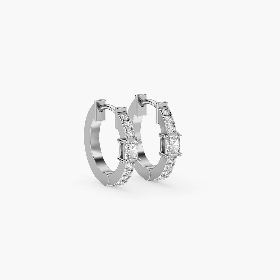 Aria Princess Diamond earrings - Moena