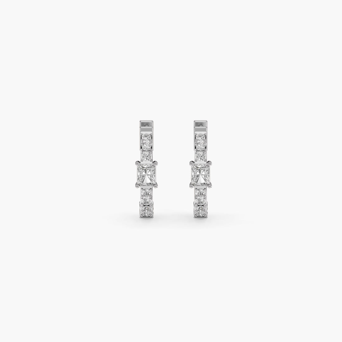 Aria Princess Diamond earrings - Moena
