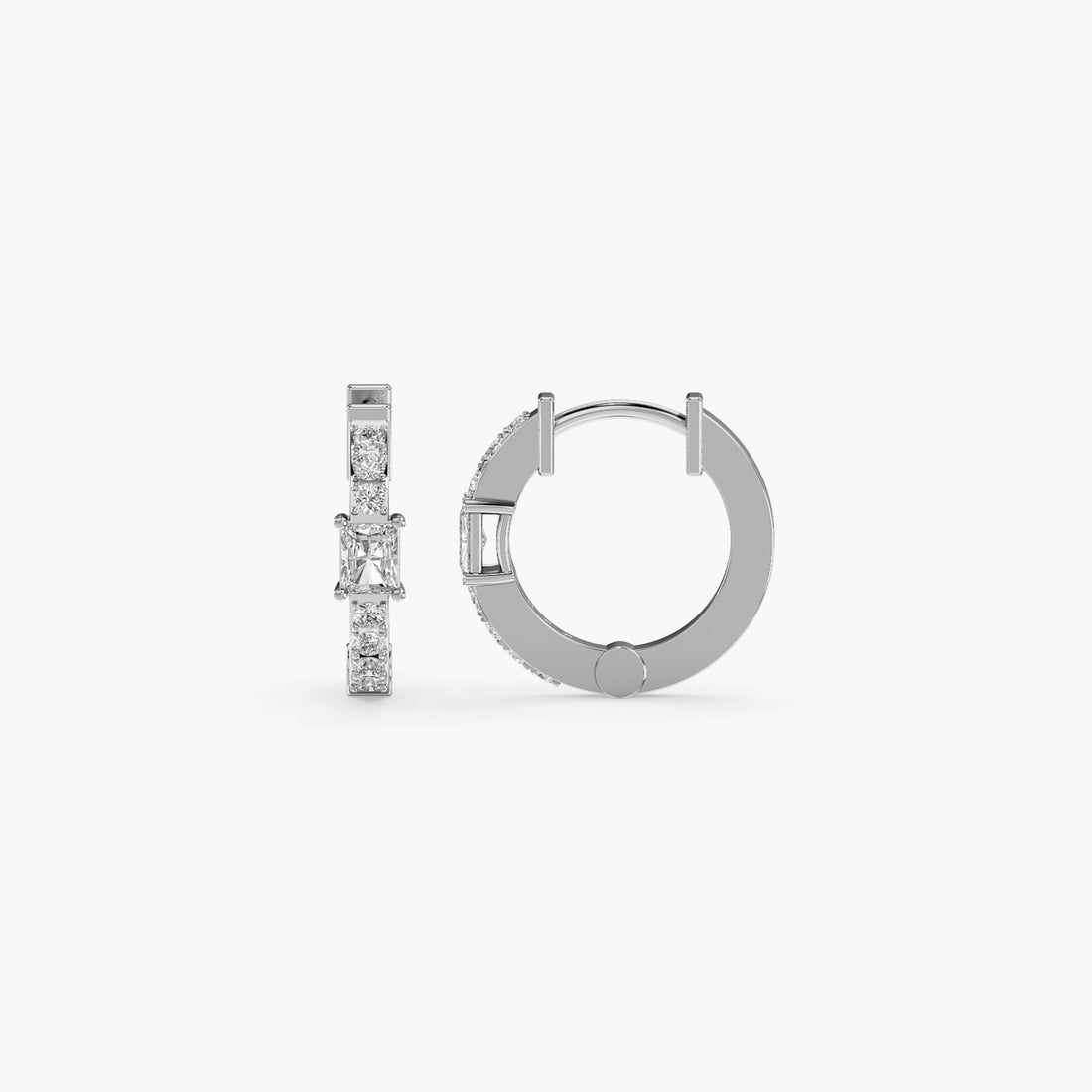 Aria Princess Diamond earrings - Moena