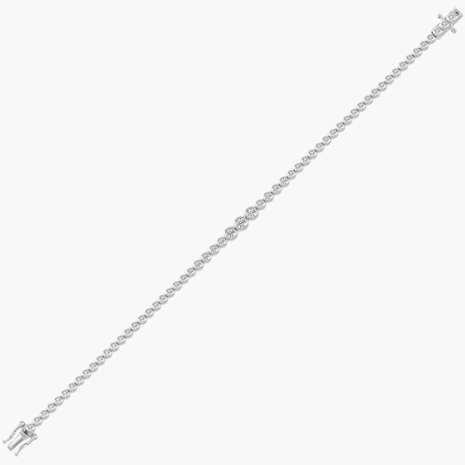 Bezel Bold Diamond Bracelet