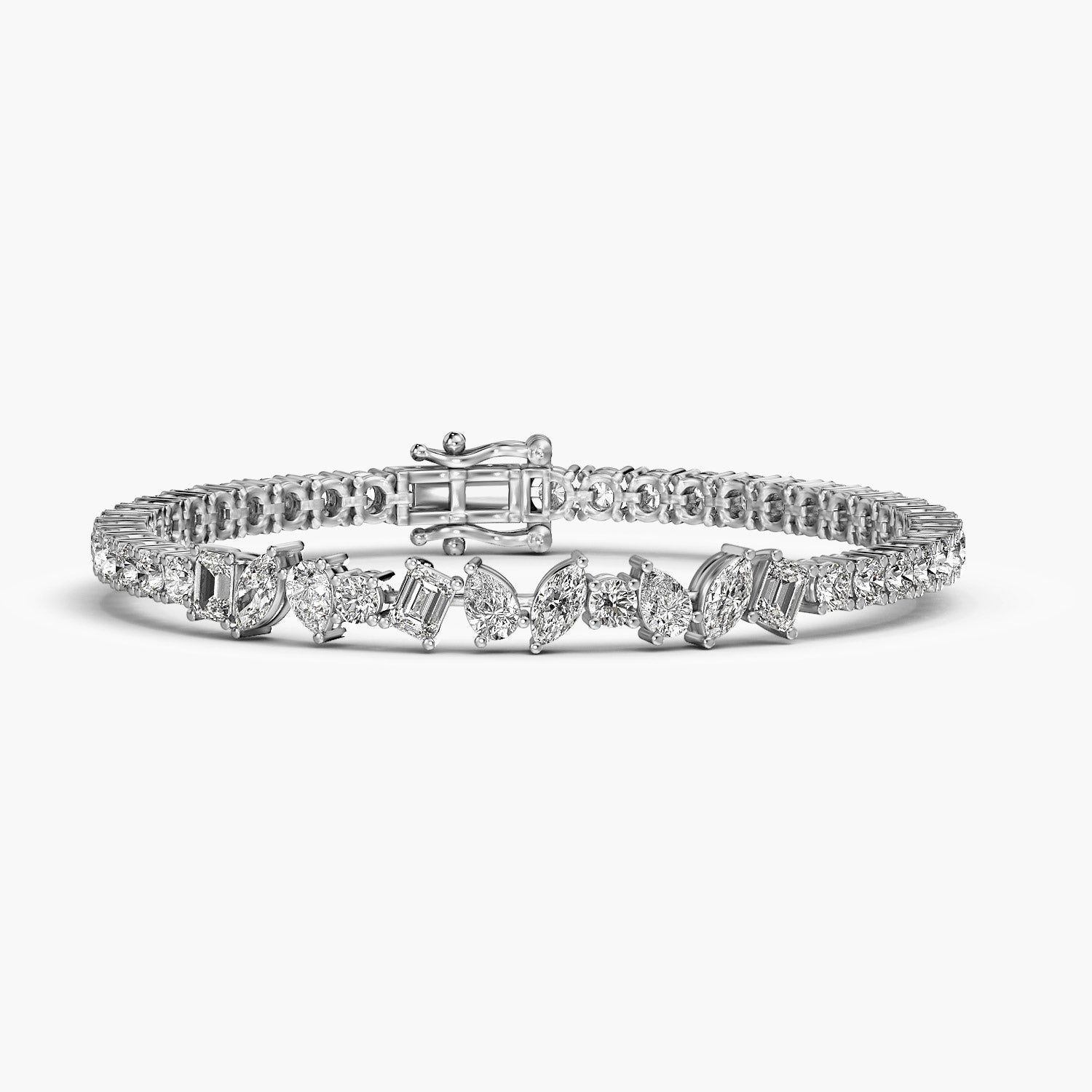 Fusion Cut Diamond Bracelet