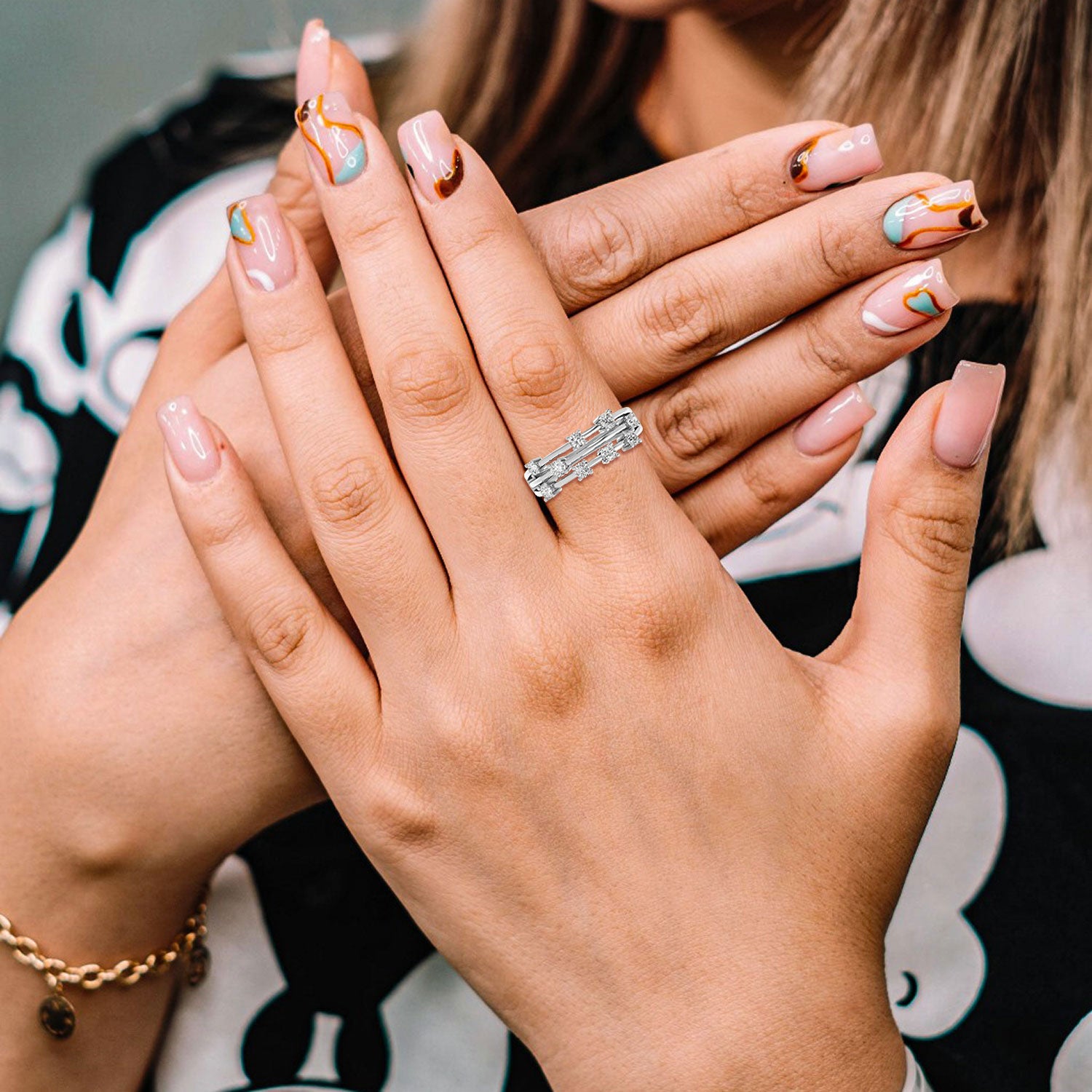 Skyline Baguette Ring