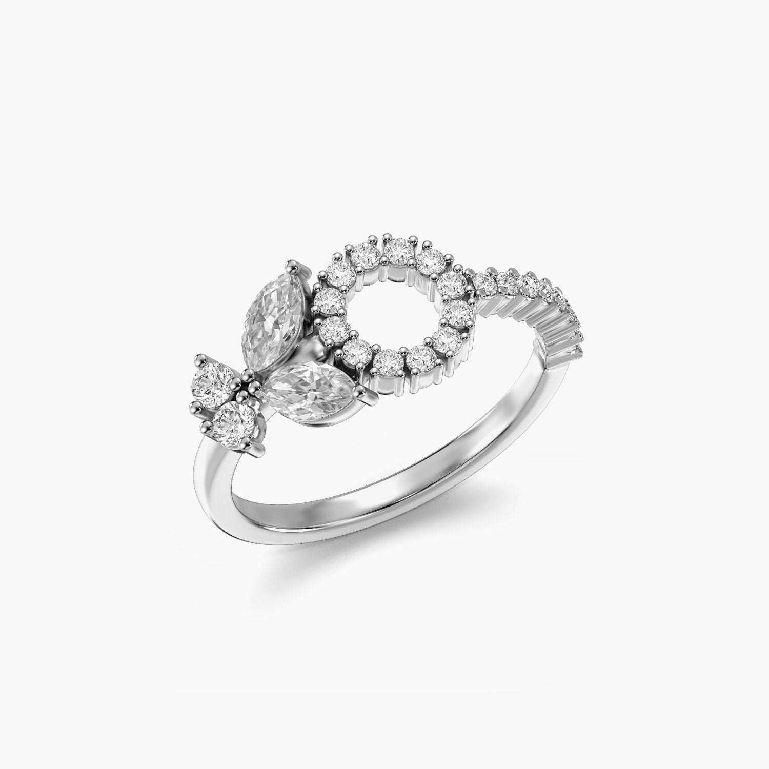 Marquise Bloom Ring