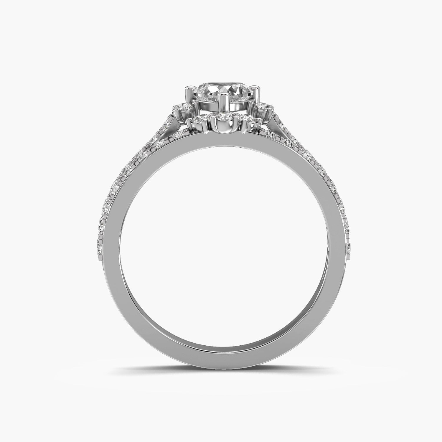 Heart Diamond Ring - Moena