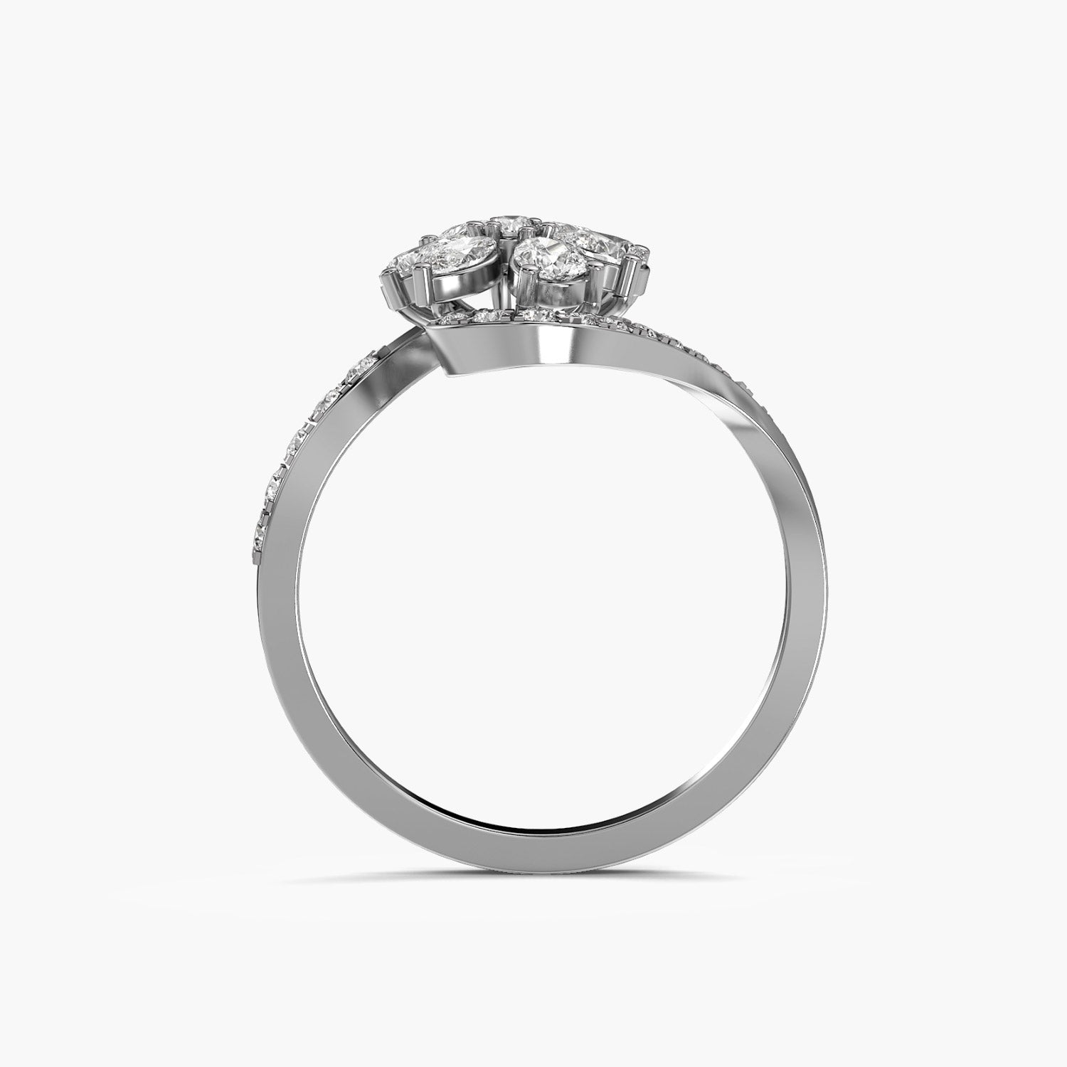 Floral Diamond Ring - Moena