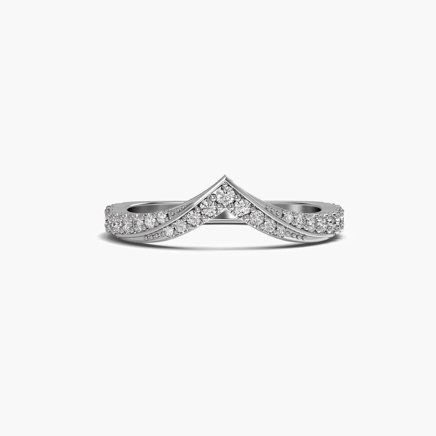 Elegant Chevron Ring - Moena