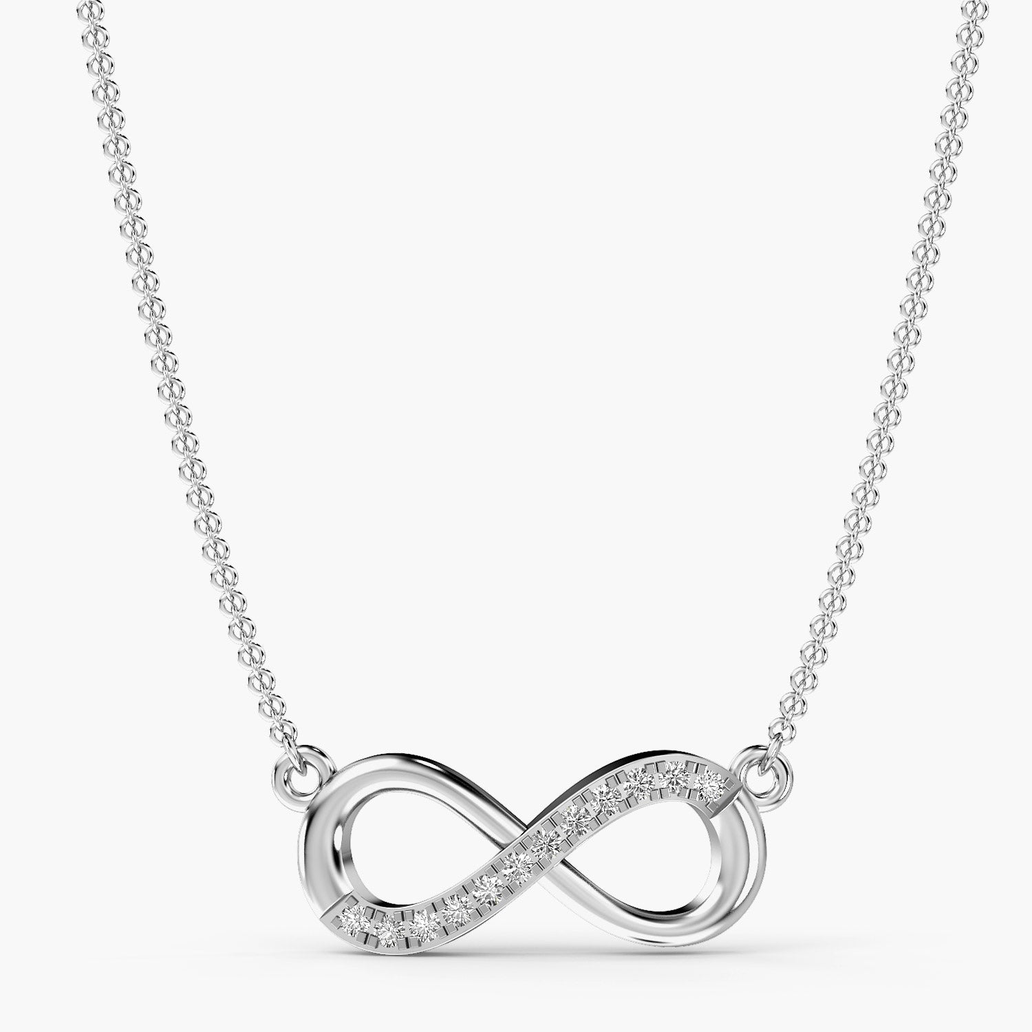 Infinity Pendant(With Chain) - Moena