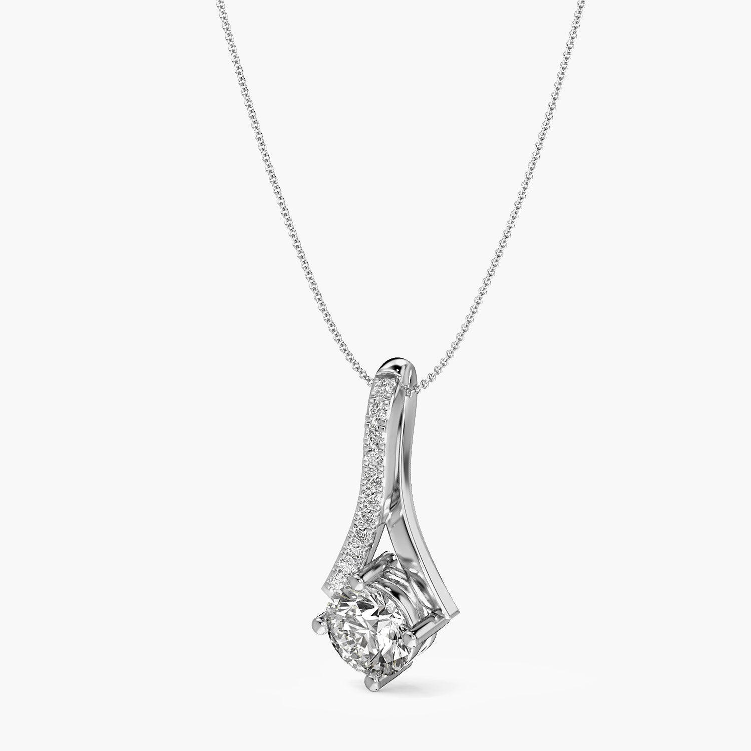 Elegant Twist Pendant - Moena