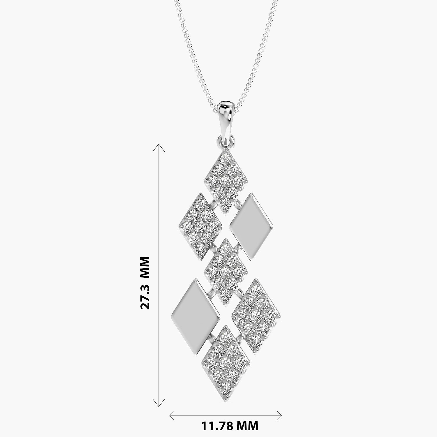 Geometric Glam Pendant - Moena