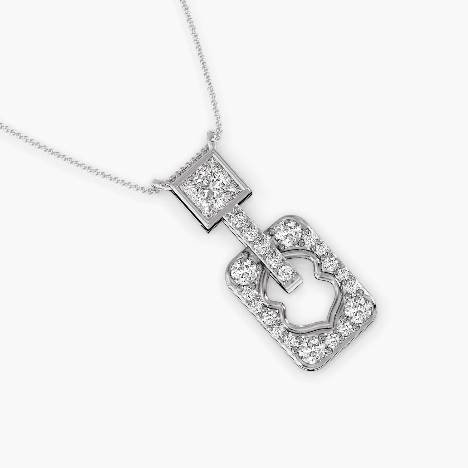 Regal Frame Pendant