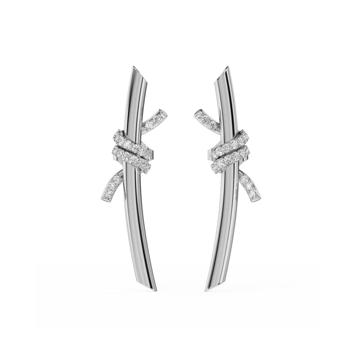 Ribbon Flow Earrings