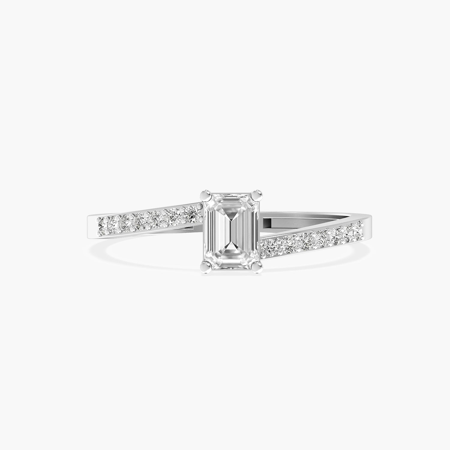 Elara Emerald Lab-Grown Diamond Ring