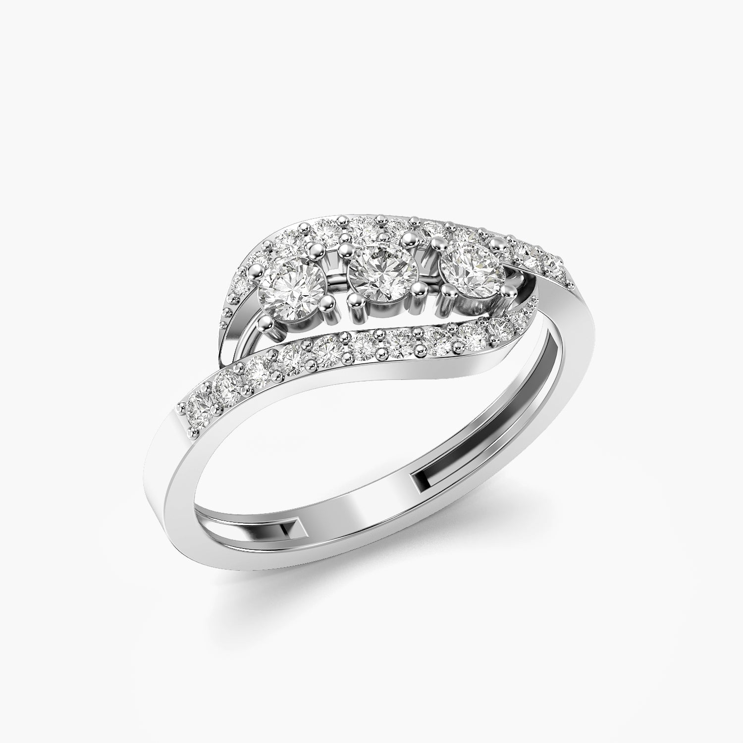 Lumina Wave Ring