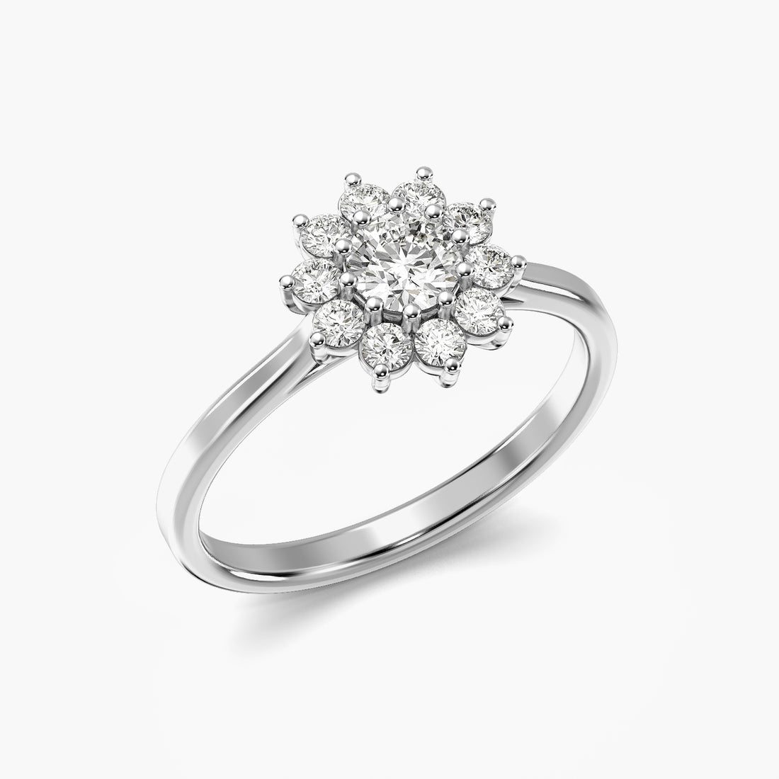 Aurelia Halo Lab-Grown Diamond Ring