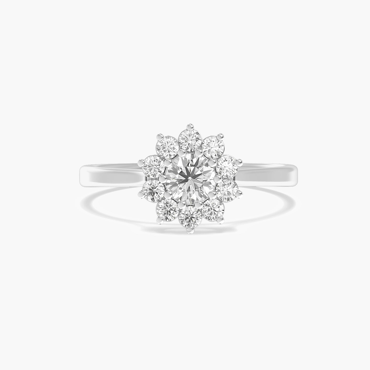 Aurelia Halo Lab-Grown Diamond Ring