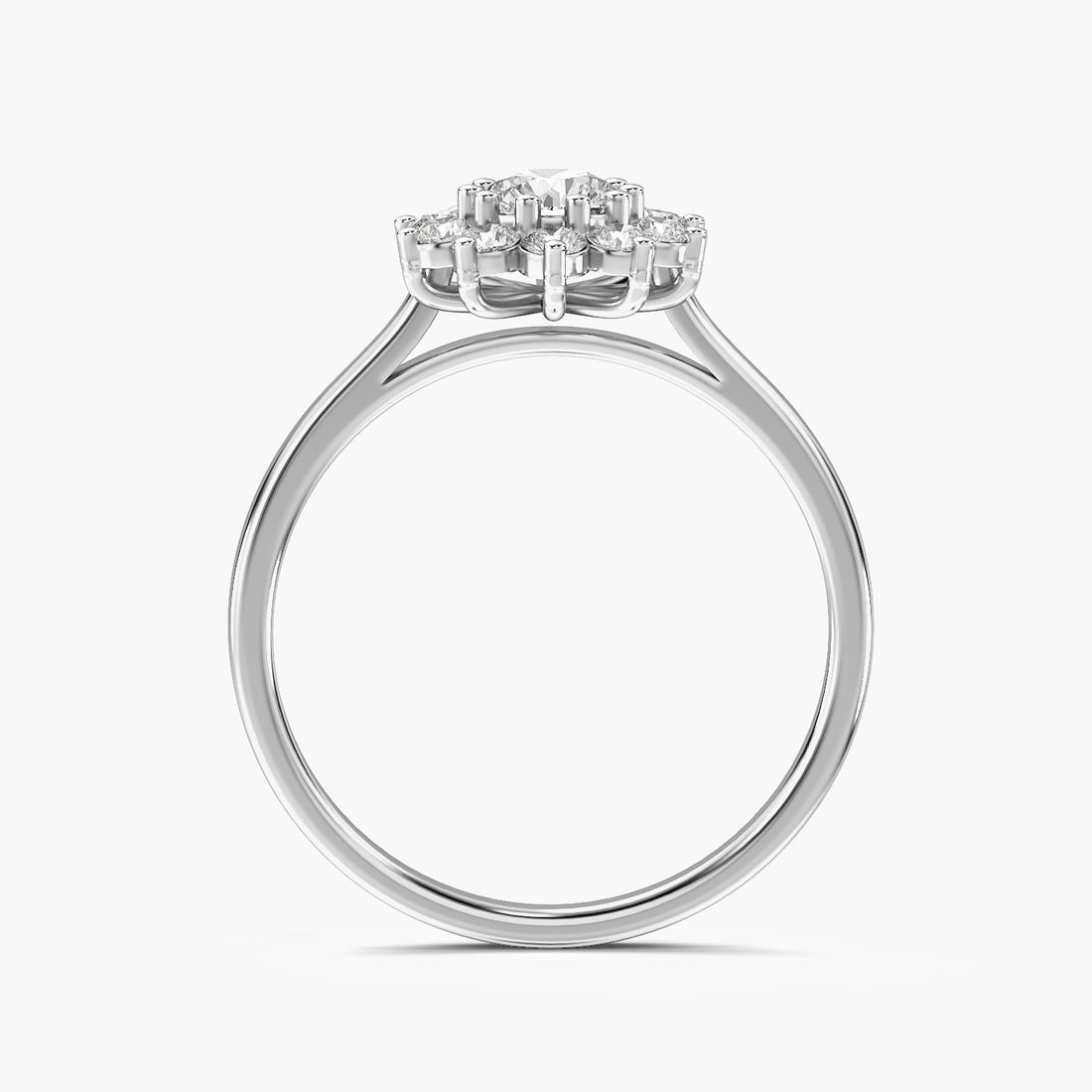 Aurelia Halo Lab-Grown Diamond Ring