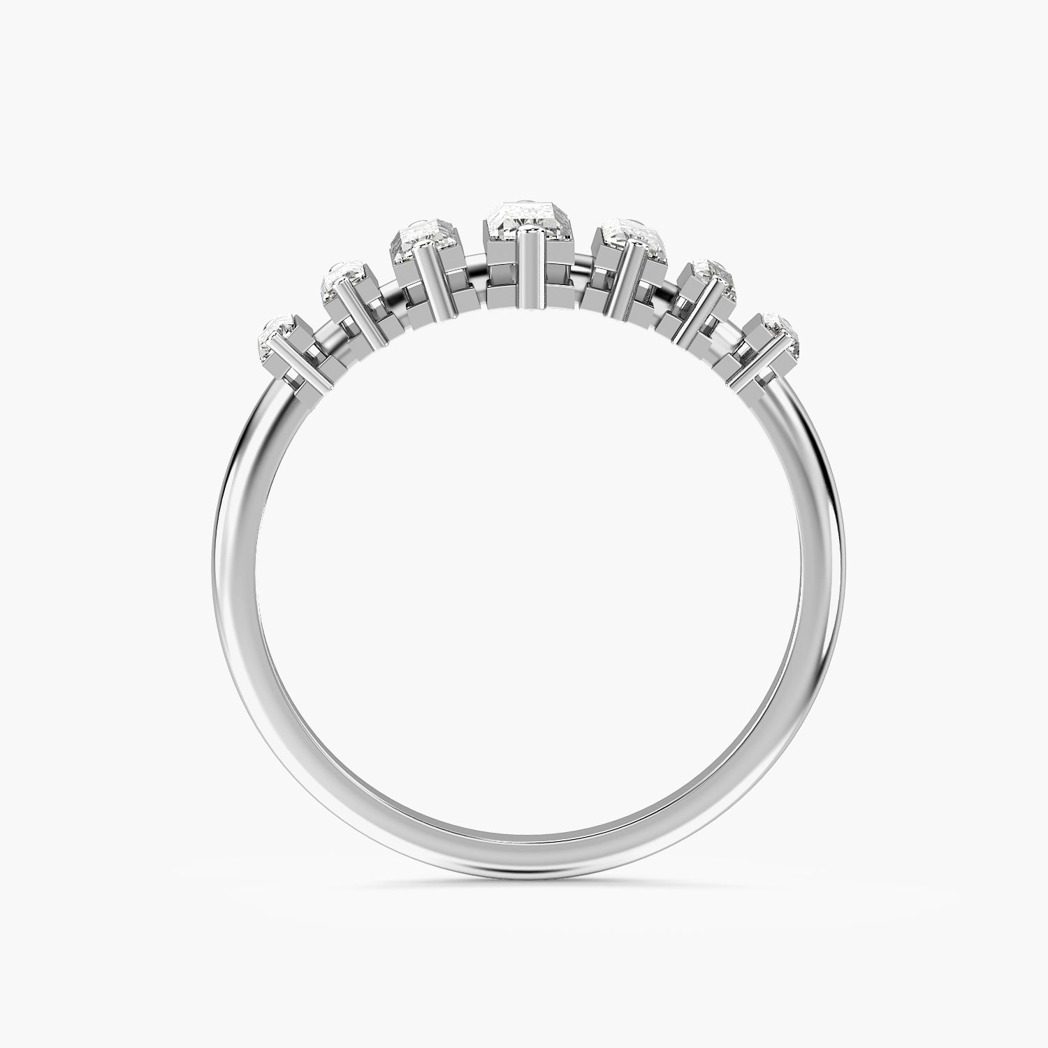 Radiant Baguette Lab-Grown Diamond Ring